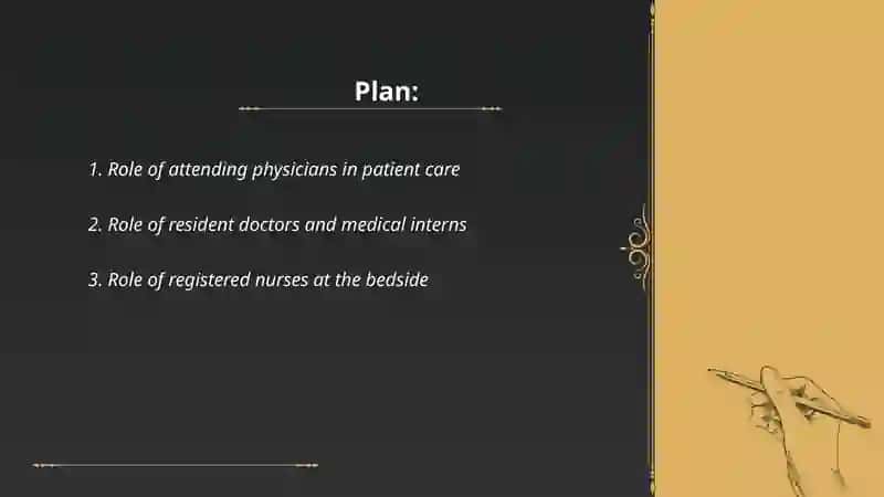Explore the roles in a hospital team 2