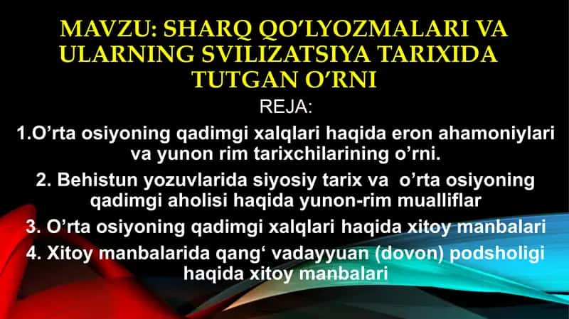 TOJIYEV ANAFISA taqdimoti 2
