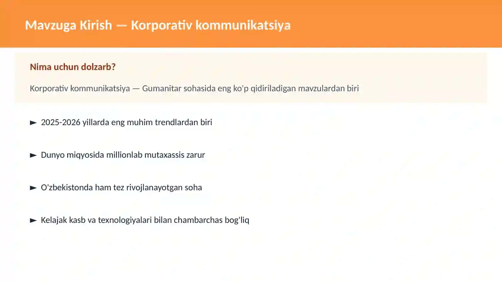 Korporativ kommunikatsiya 2