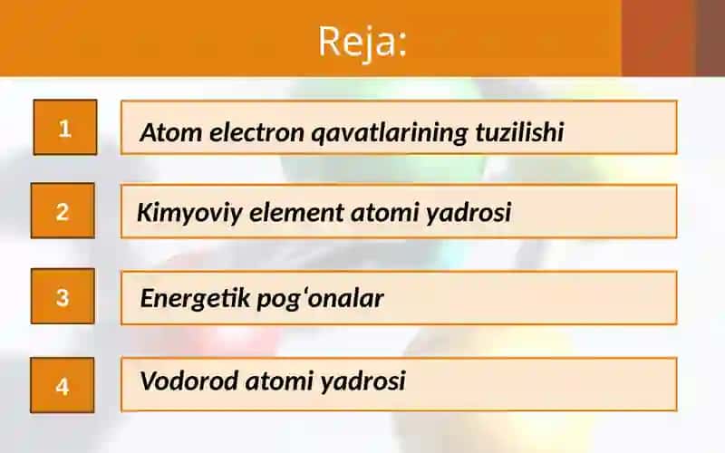 Atomelektronqavatlarining tuzilishi 2