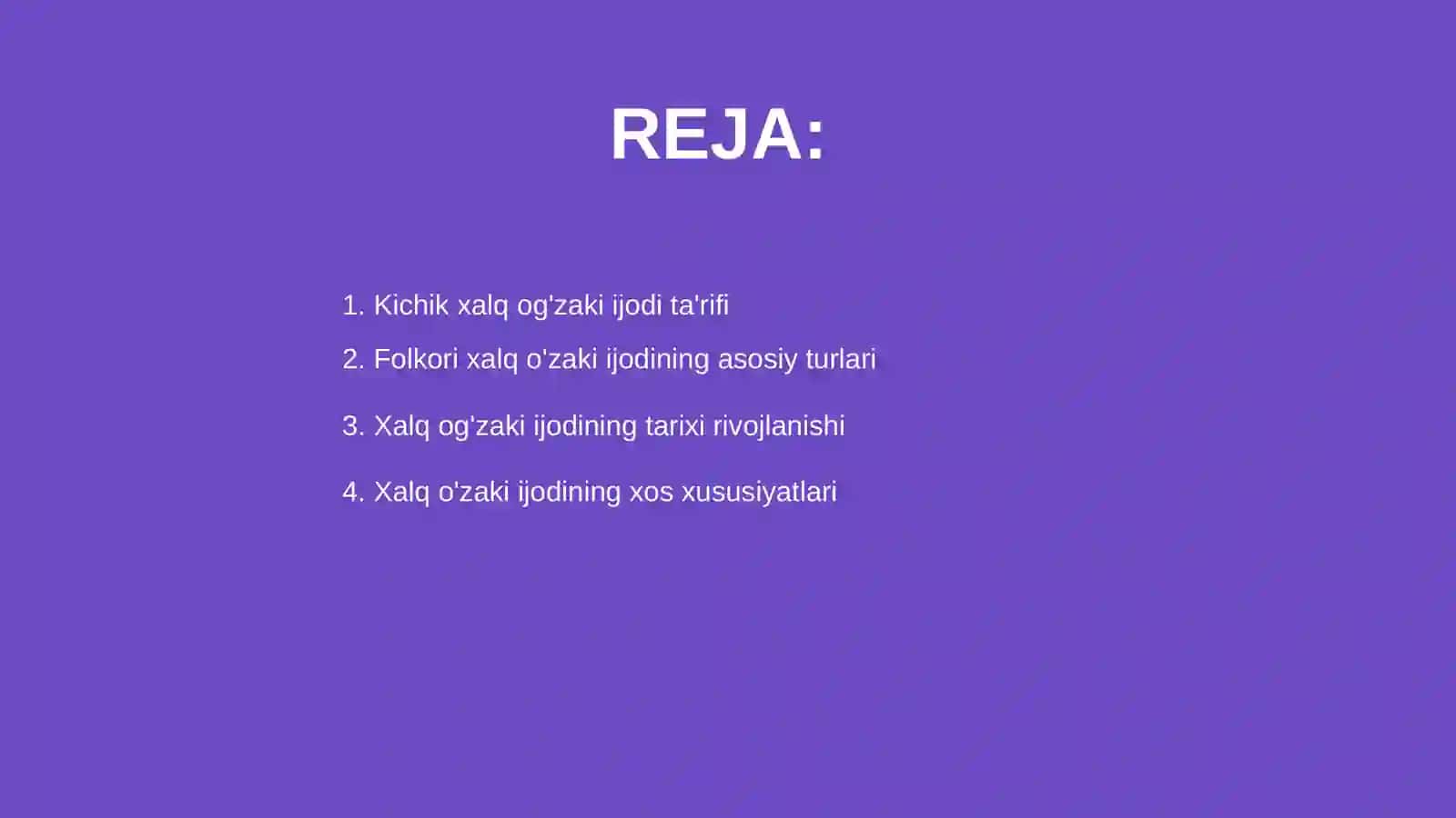 Folkori xalq oĝzaki ijodining òziga xos xususiyatlari tahlili 2