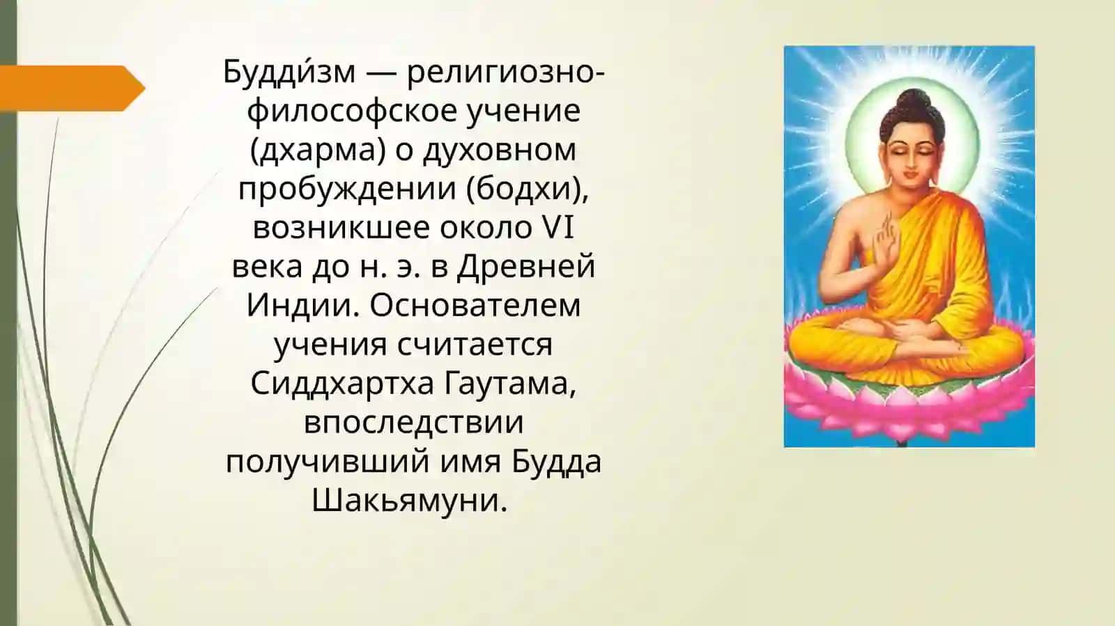 Религия Буддизм 2