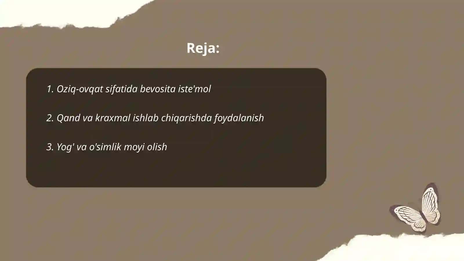 Hosilaning tadbiqlari 2