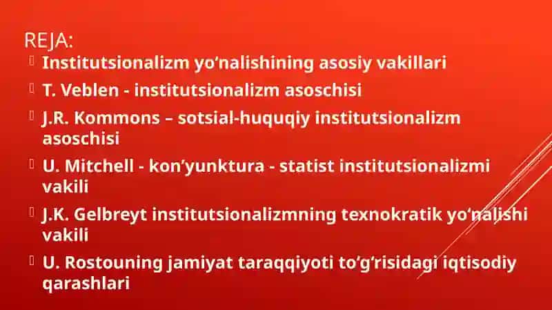 iqtisodiy talimotlar tarixi 2