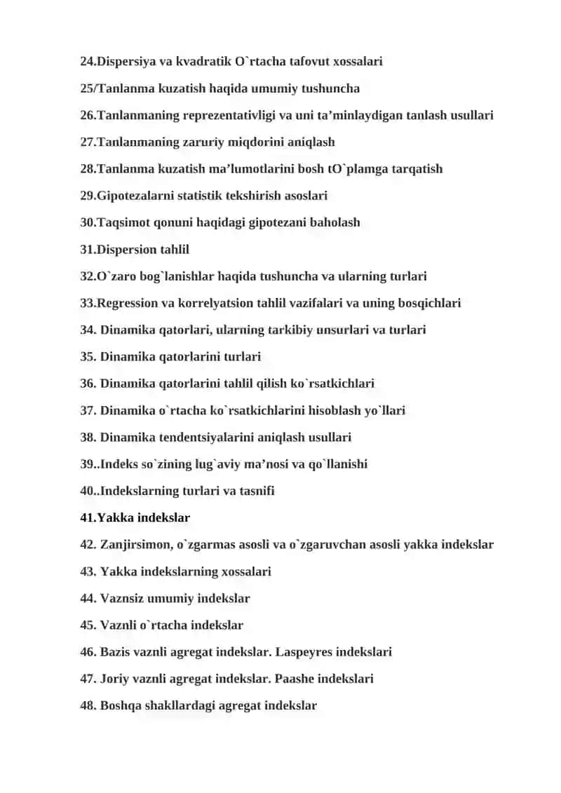 Statistika 2
