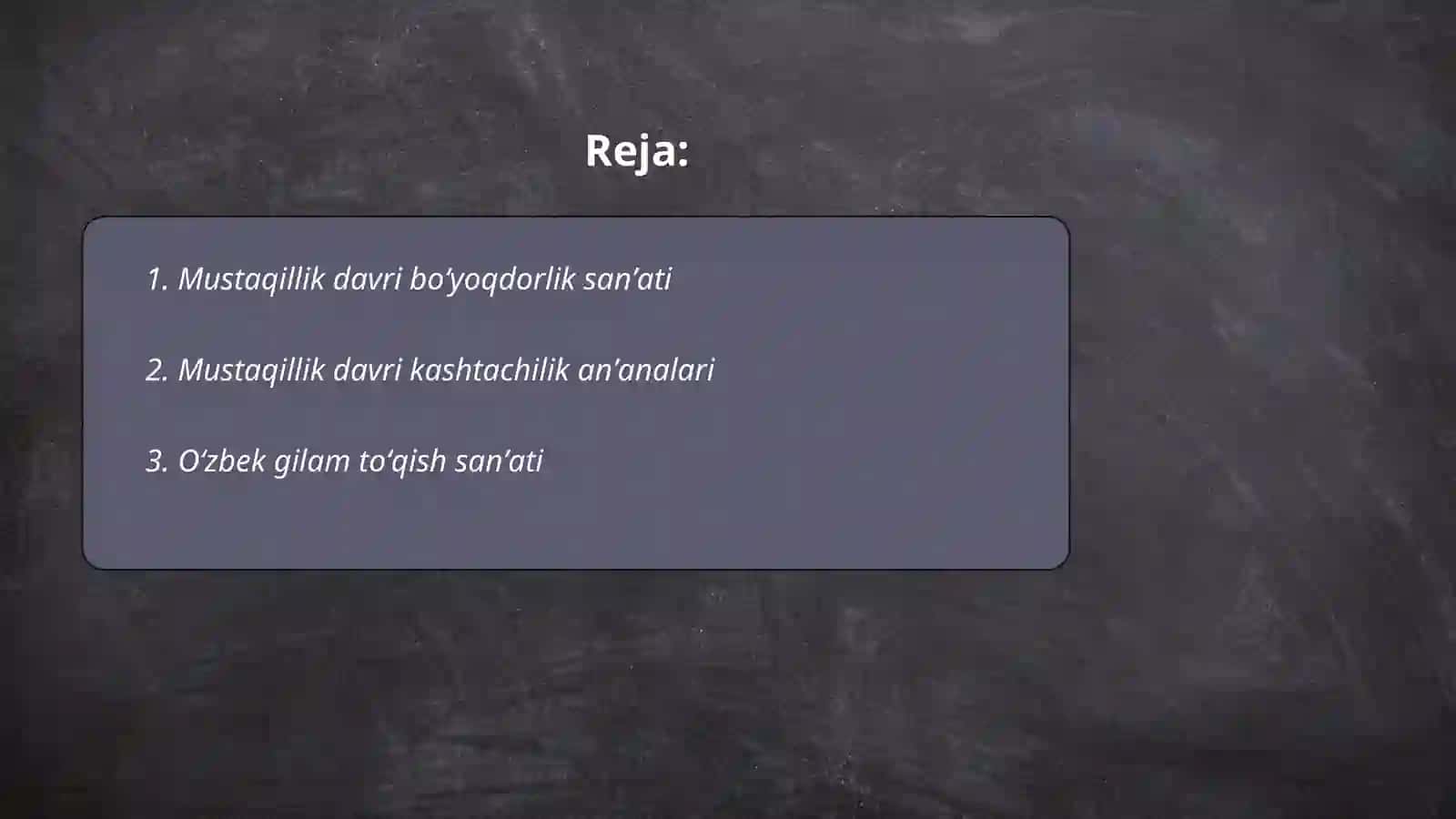 Mustaqillik davri boʻyoqdorlik sanʼati 2