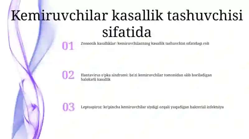 Kemiruvchilar Olib Yuruvchi Kasaliklar 2