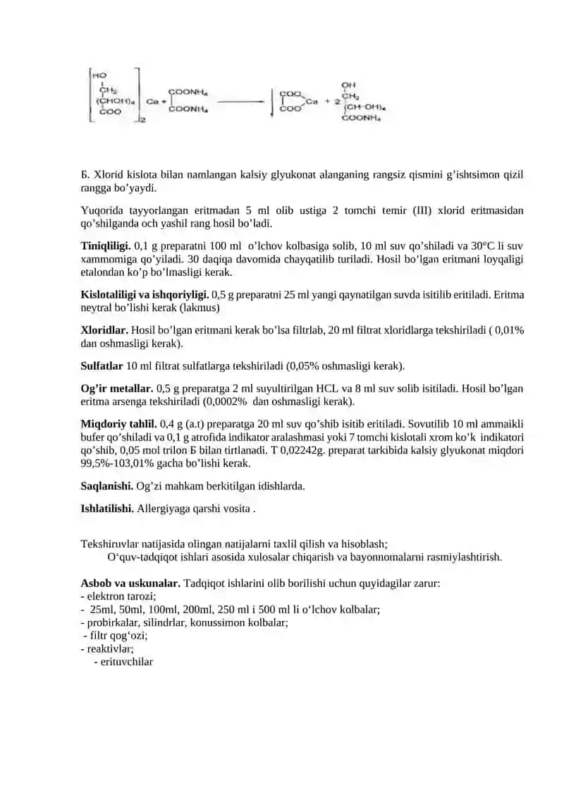 Alifatik karbon kislotalar tahlili 2