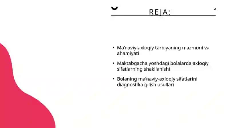 Ma’naviy-axloqiy sifatlarini diagnosika qilish 2