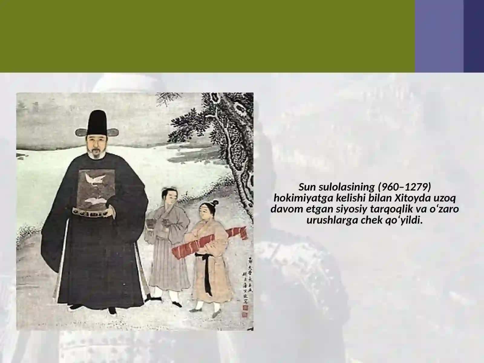 Xitoyda davlat hokimiyati tarixi 2