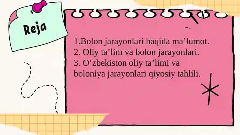 Oliy Ta’lim va Bolon Jarayonlari 2