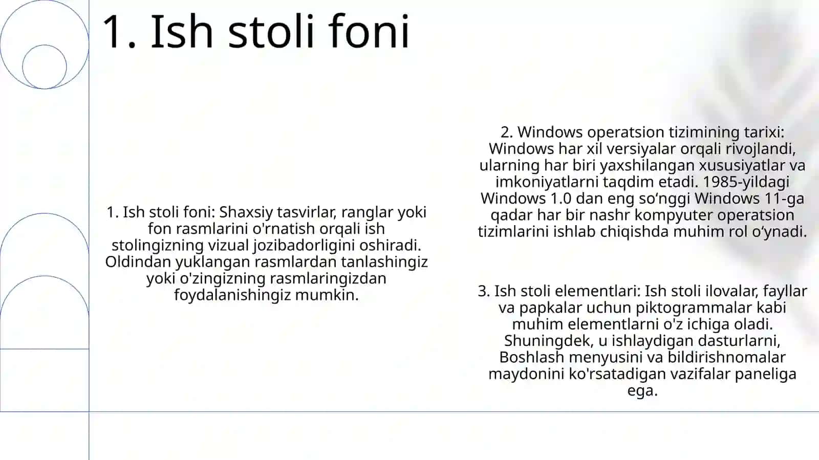 Windows Oilasi Operatsion Tizimi Tarixi Imkoniyatlari 2