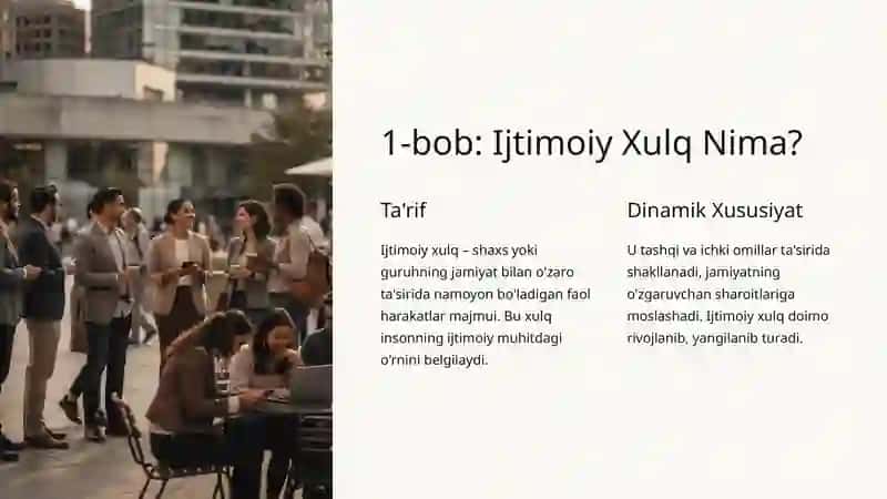 Ijtimoiy Xulq, Motiv va Motivatsiya 2
