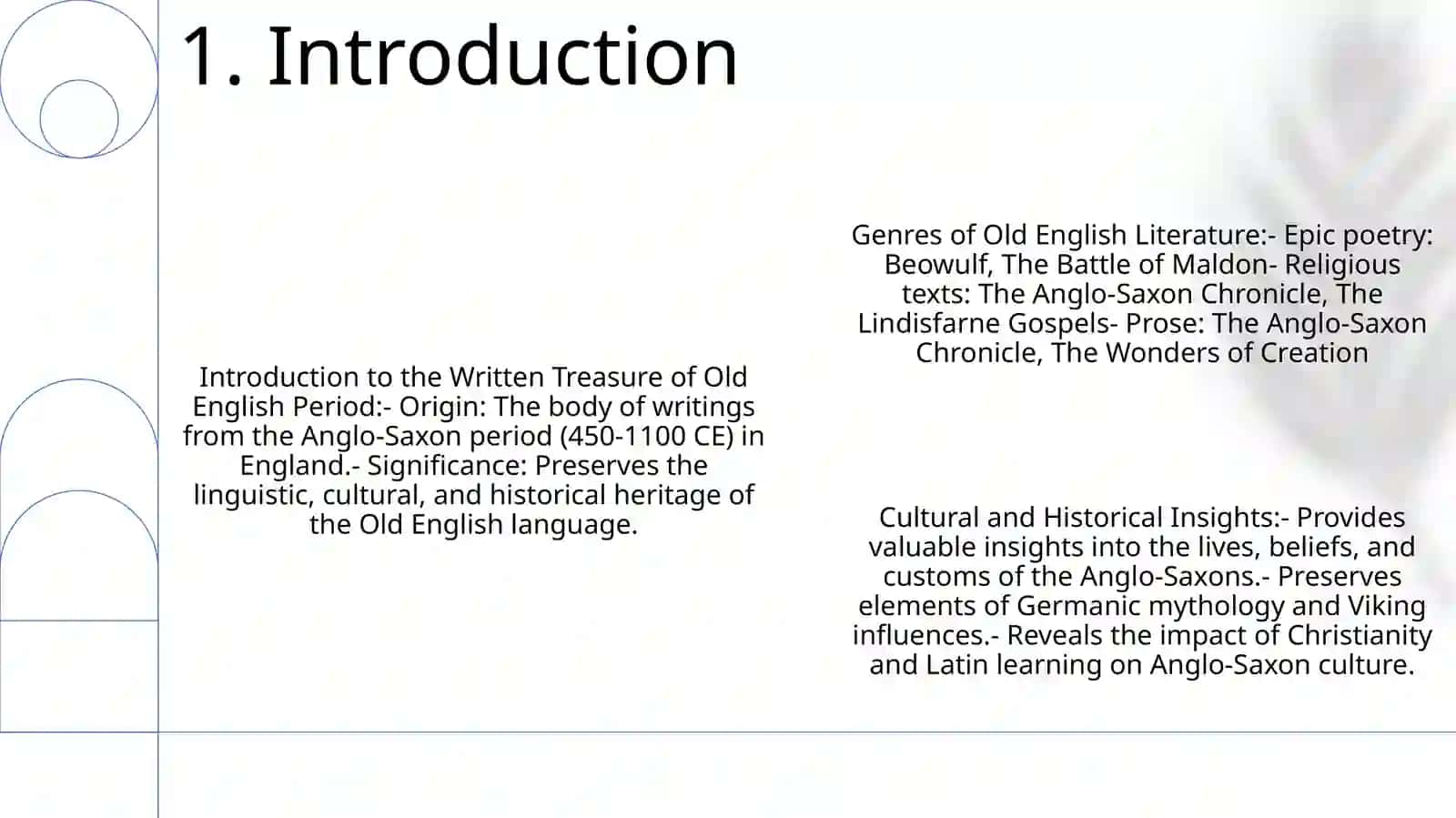 Old English Literature 2