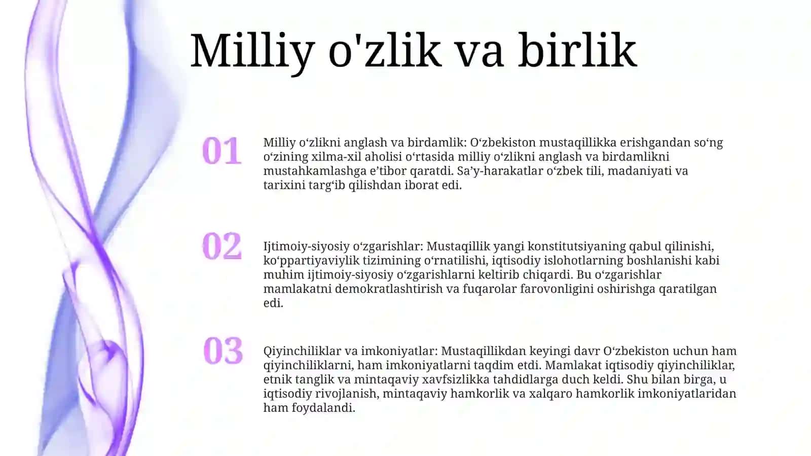Ijtimoiy-Siyosiy O‘zgarishlar 2