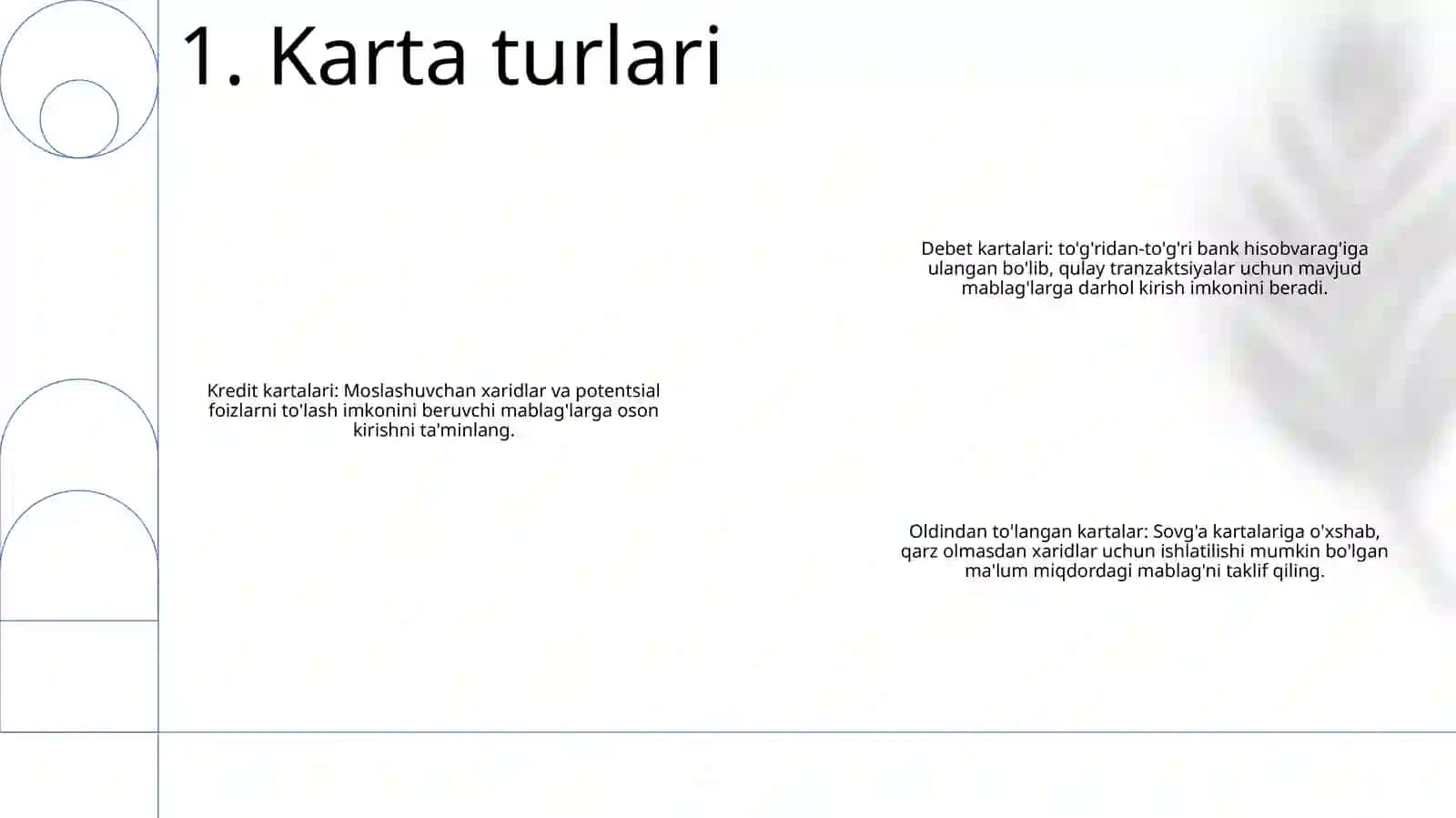 Kartalar Klassifikatsiyasi 2