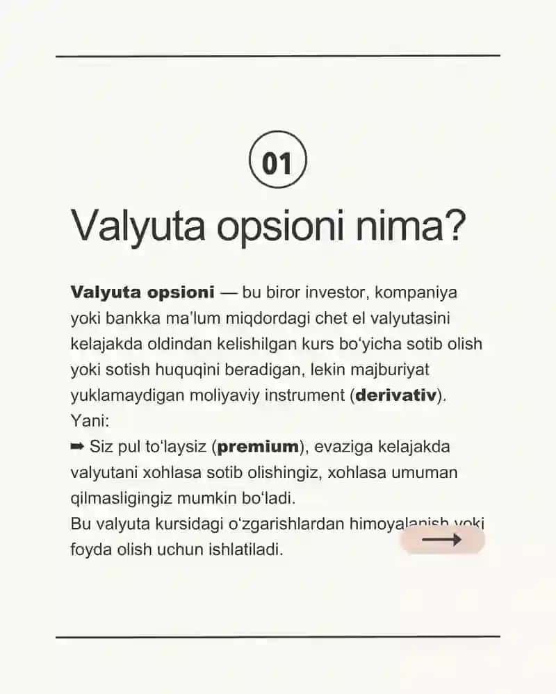 Valyuta opsioni 2