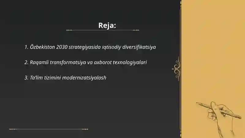 Oʻzbekiston 2030 strategiyasi 2