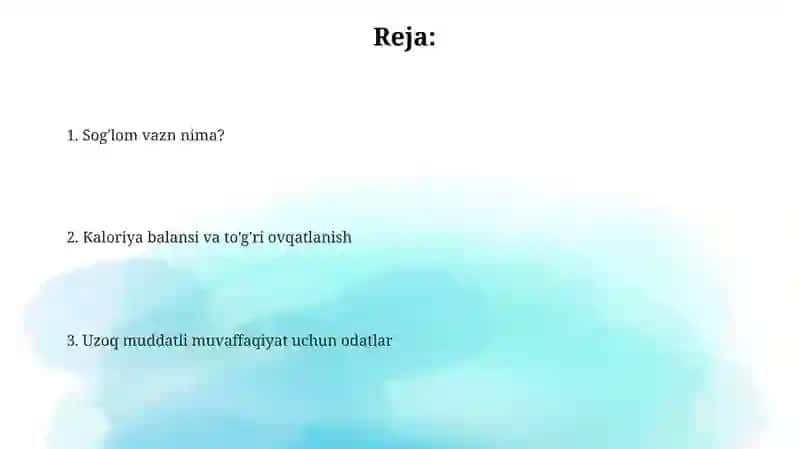 Tanavazninime’yordasaqlash 2