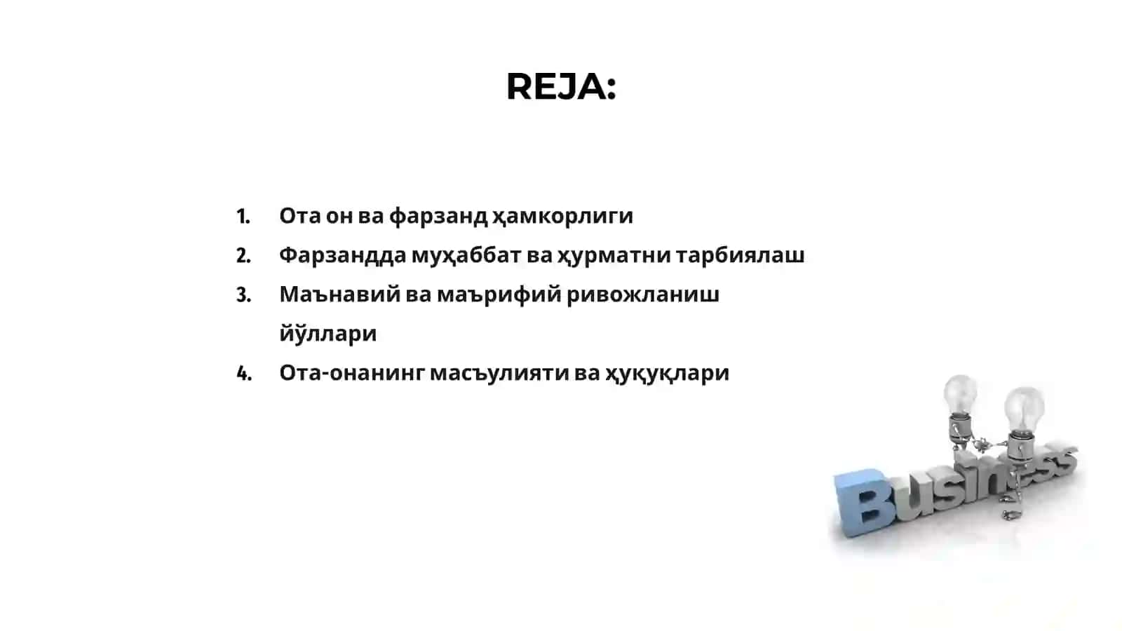 Ота она ва фарзанд гормонияси 2