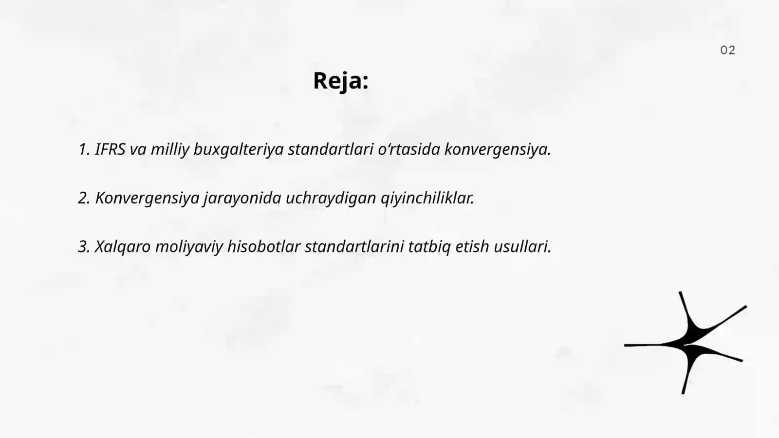 Xalqaro moliyaviy hisobotlar standartlari (IFRS) va audit 2