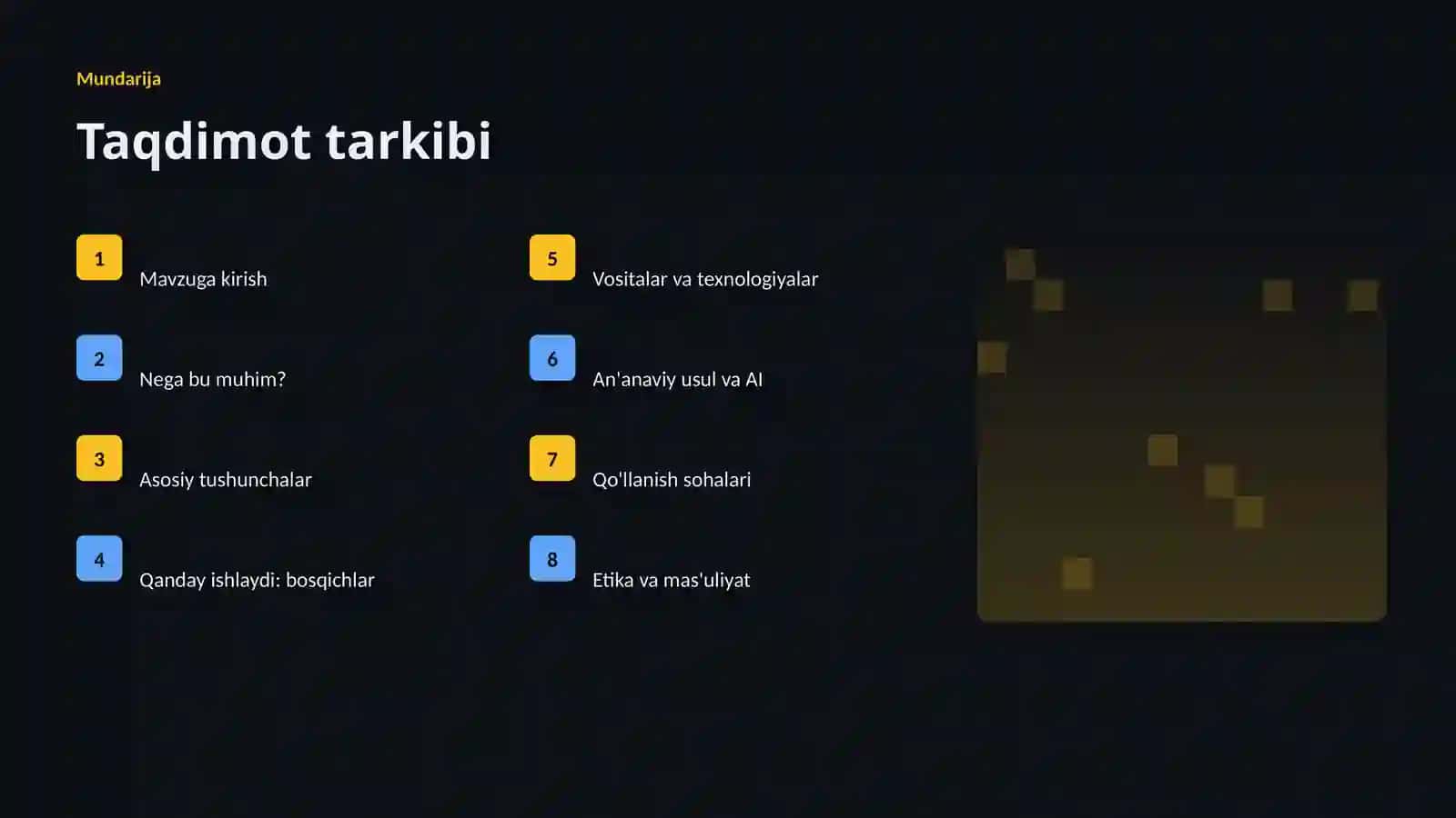 Robototexnika va AI: amaliyotda qo'llash 2