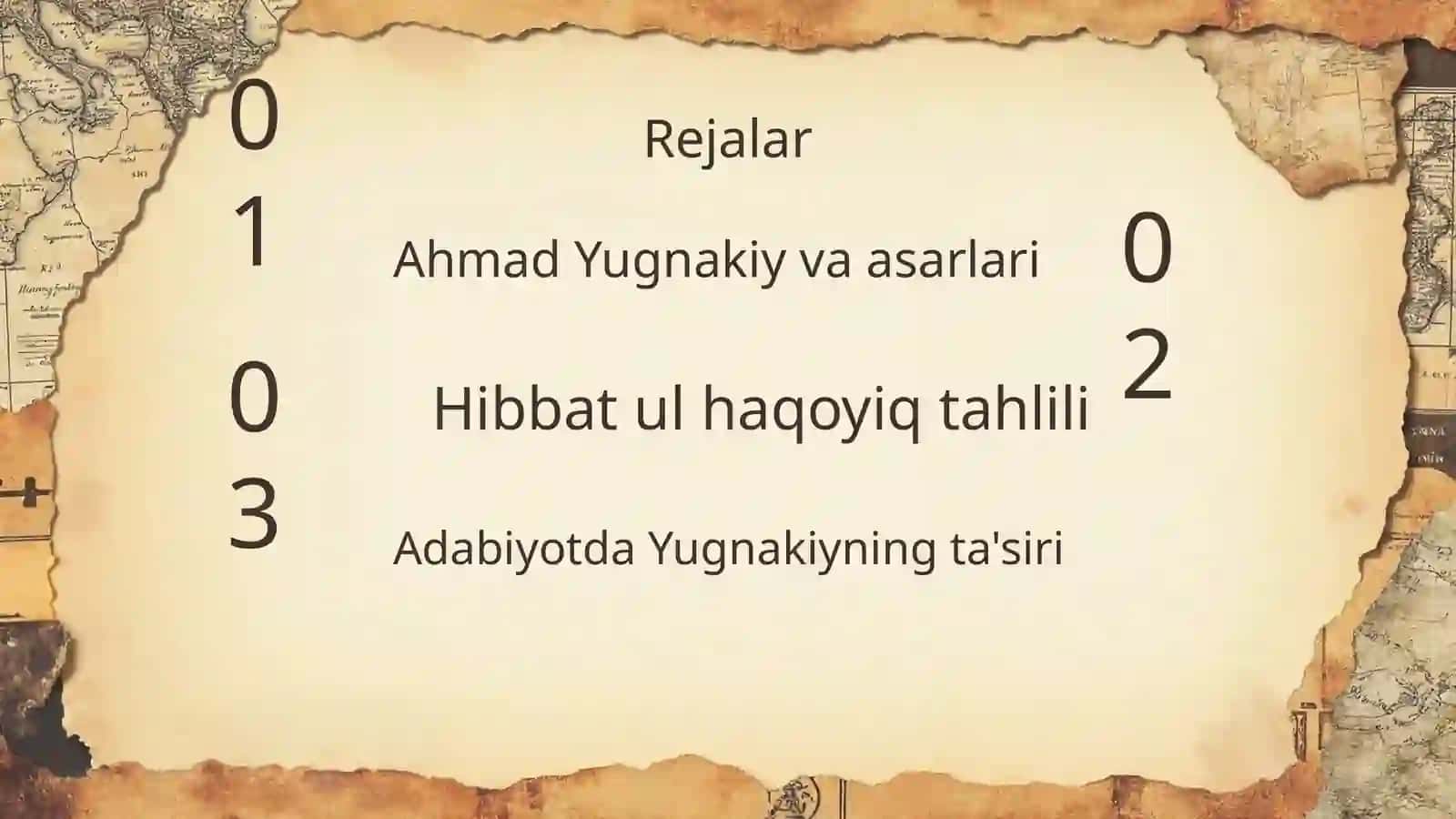 Ahmad Yugnakiyning Hibbat ul haqoyiq 2