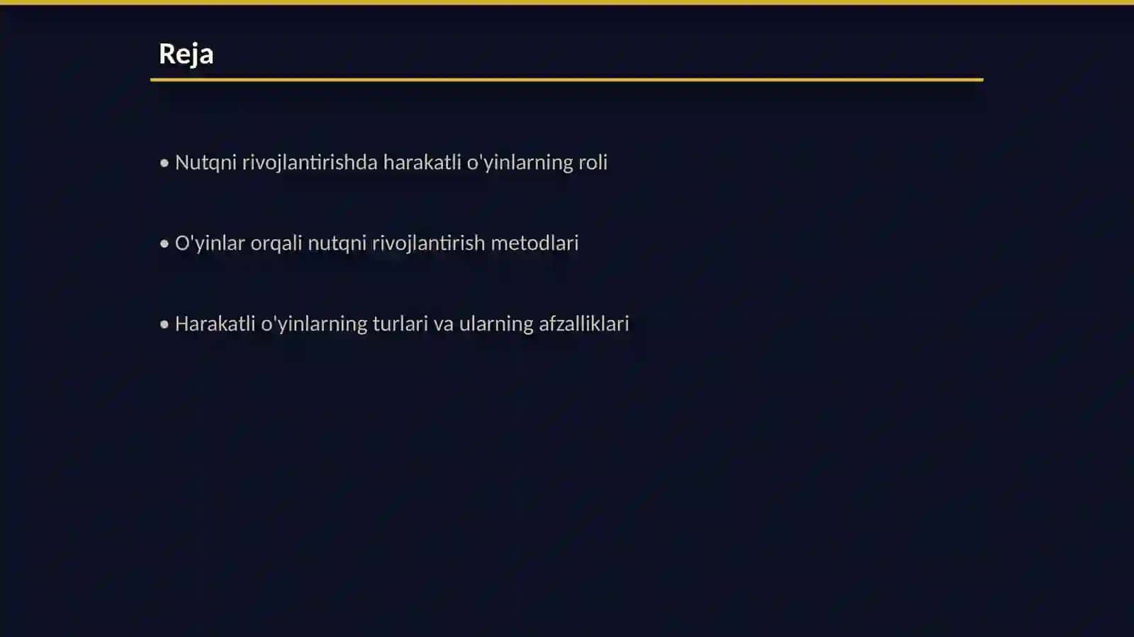 Nutqni rivojlantiruvchi harakatli o'yinlarga o'rgatish metodikasi 2