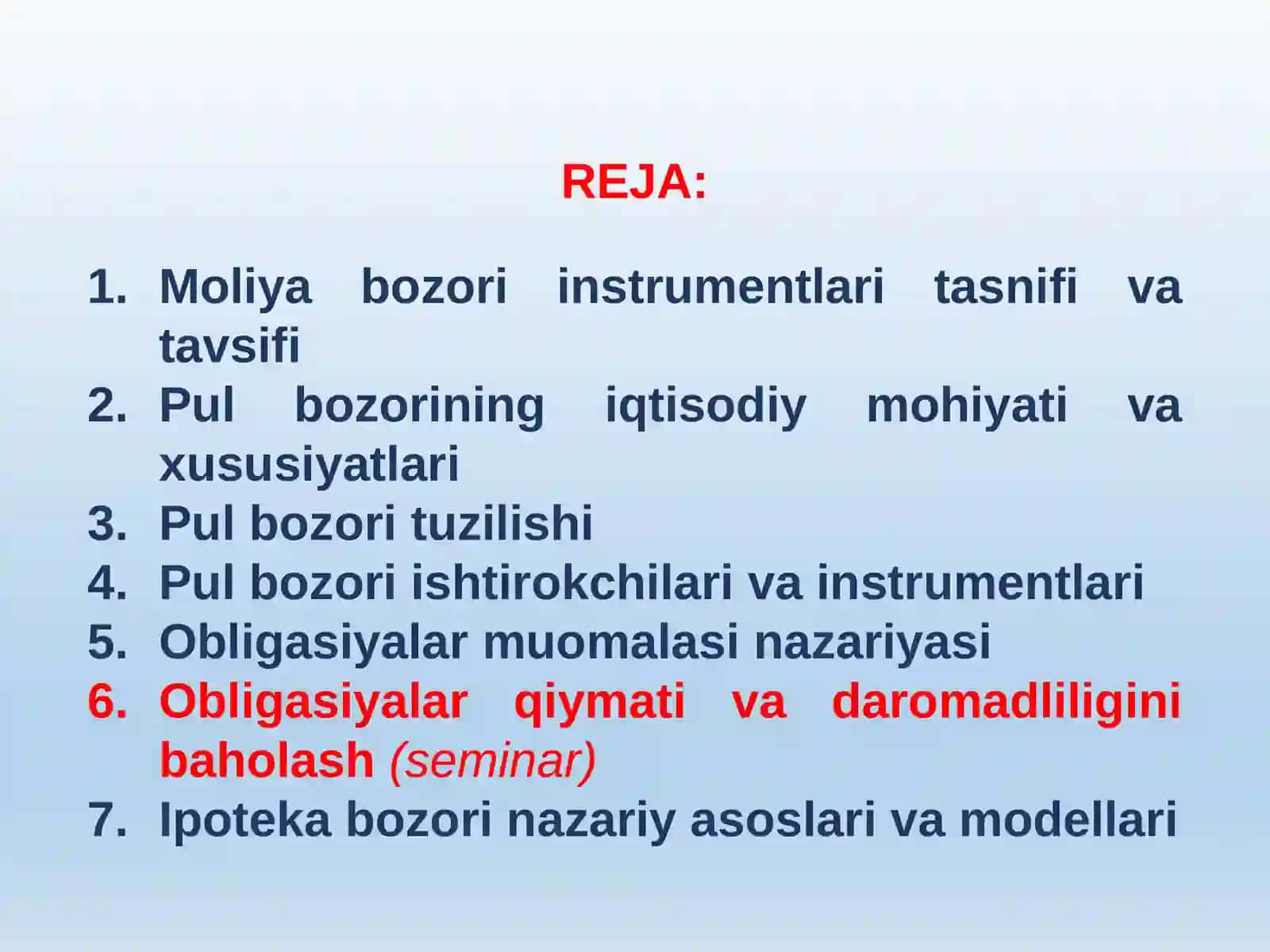 PULVA OBLIGASIYALAR BOZORI 2