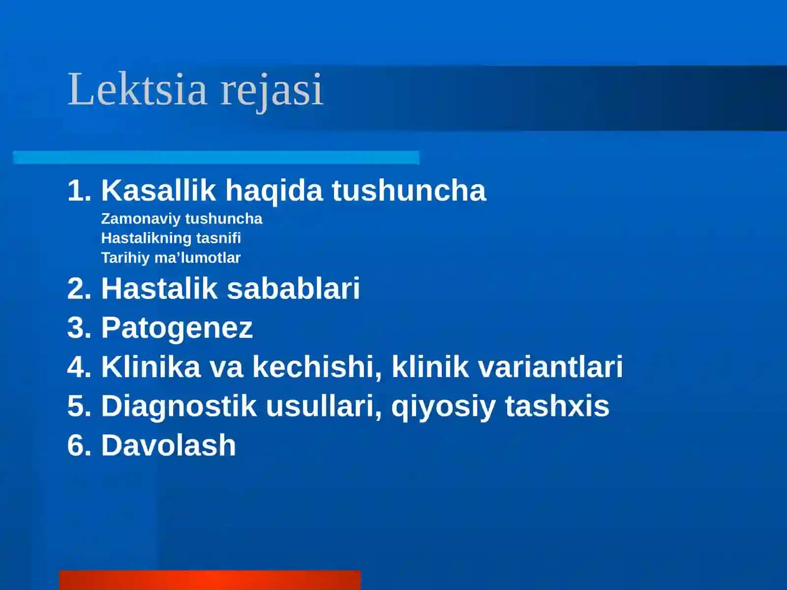 qandli Diabet: etiopatogenez, Klinika va davosi 2