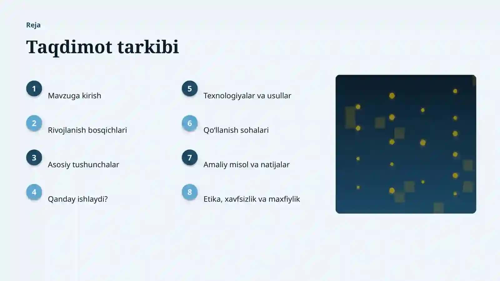 SUNʼIY INTELLEKT • PROFESSIONAL TAQDIMOT 2
