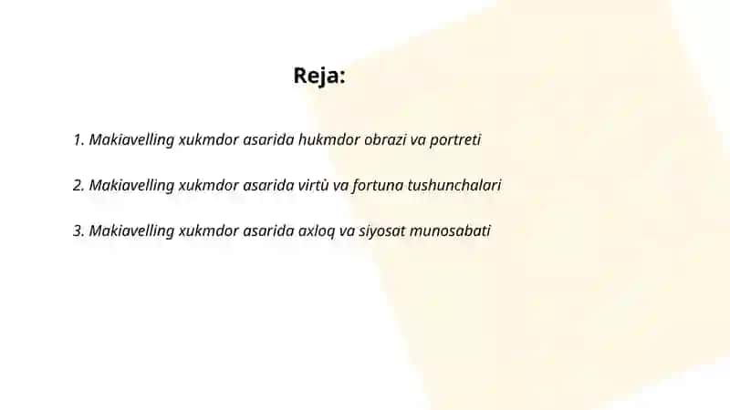 Makiavelling xukmdor asari 2
