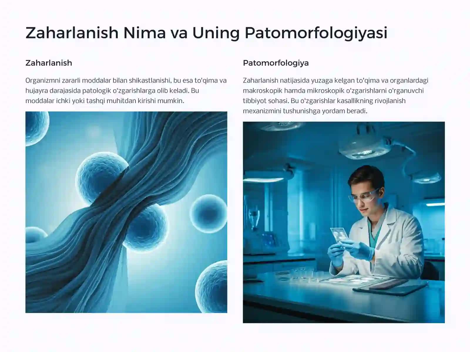 Zaharlanishlarning Patomorfologiyasi 2