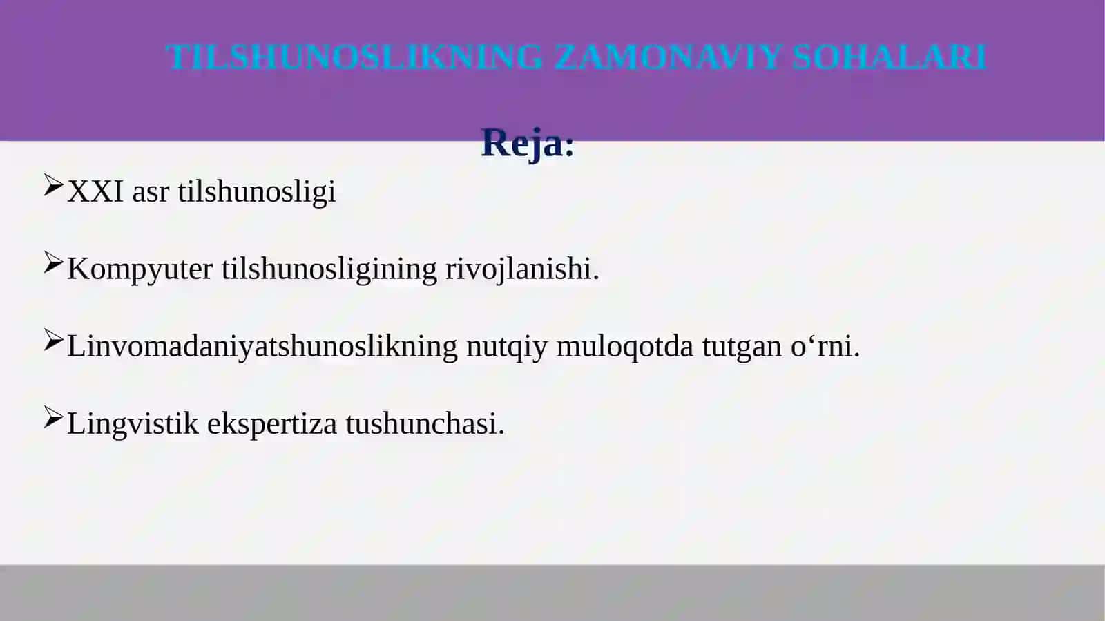 O‘ZBEK TILINING SOHADA QO‘LLANISHI 2