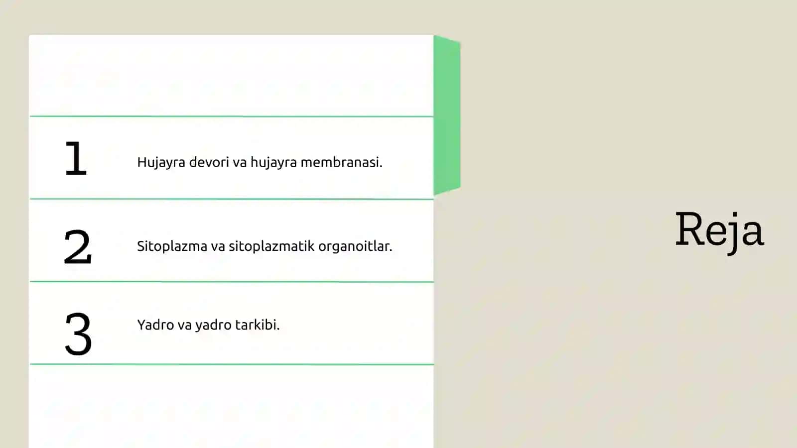 Òsimlik hujayrasining tuzilishi 2