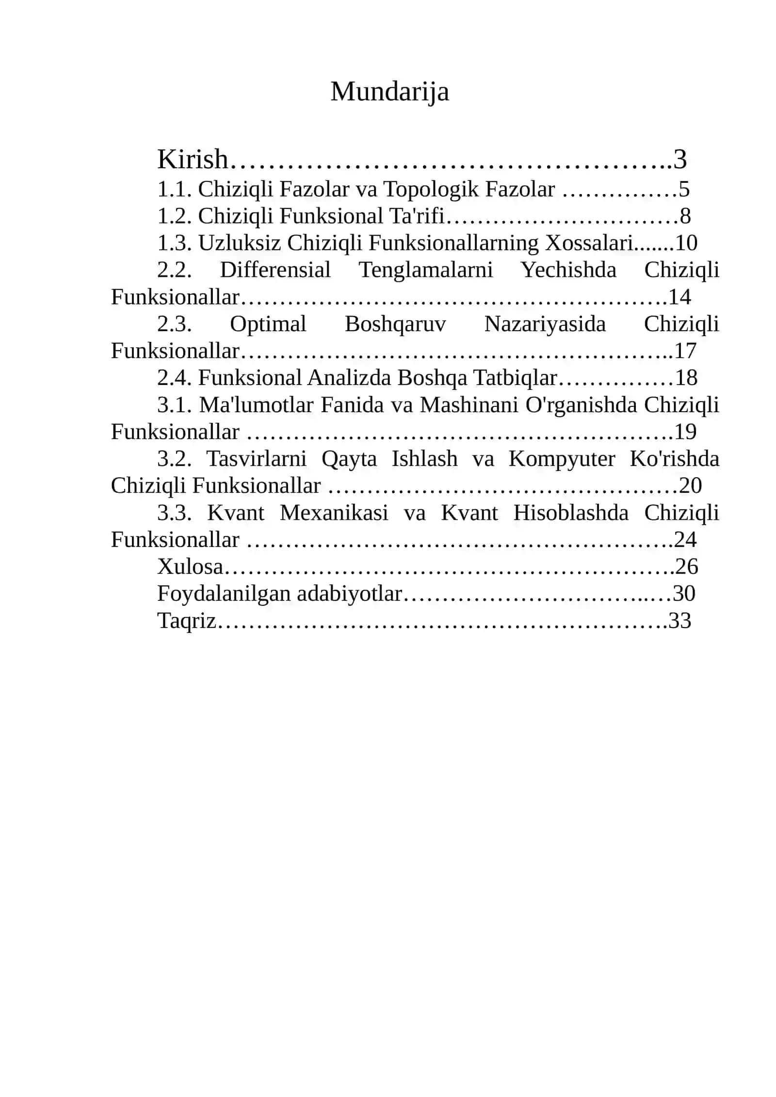 Chiziqli funksionallar 2