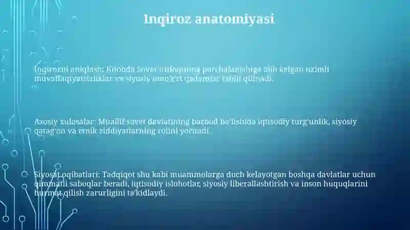 Xulokular Davlatining Inqirozga Uchrashi 2