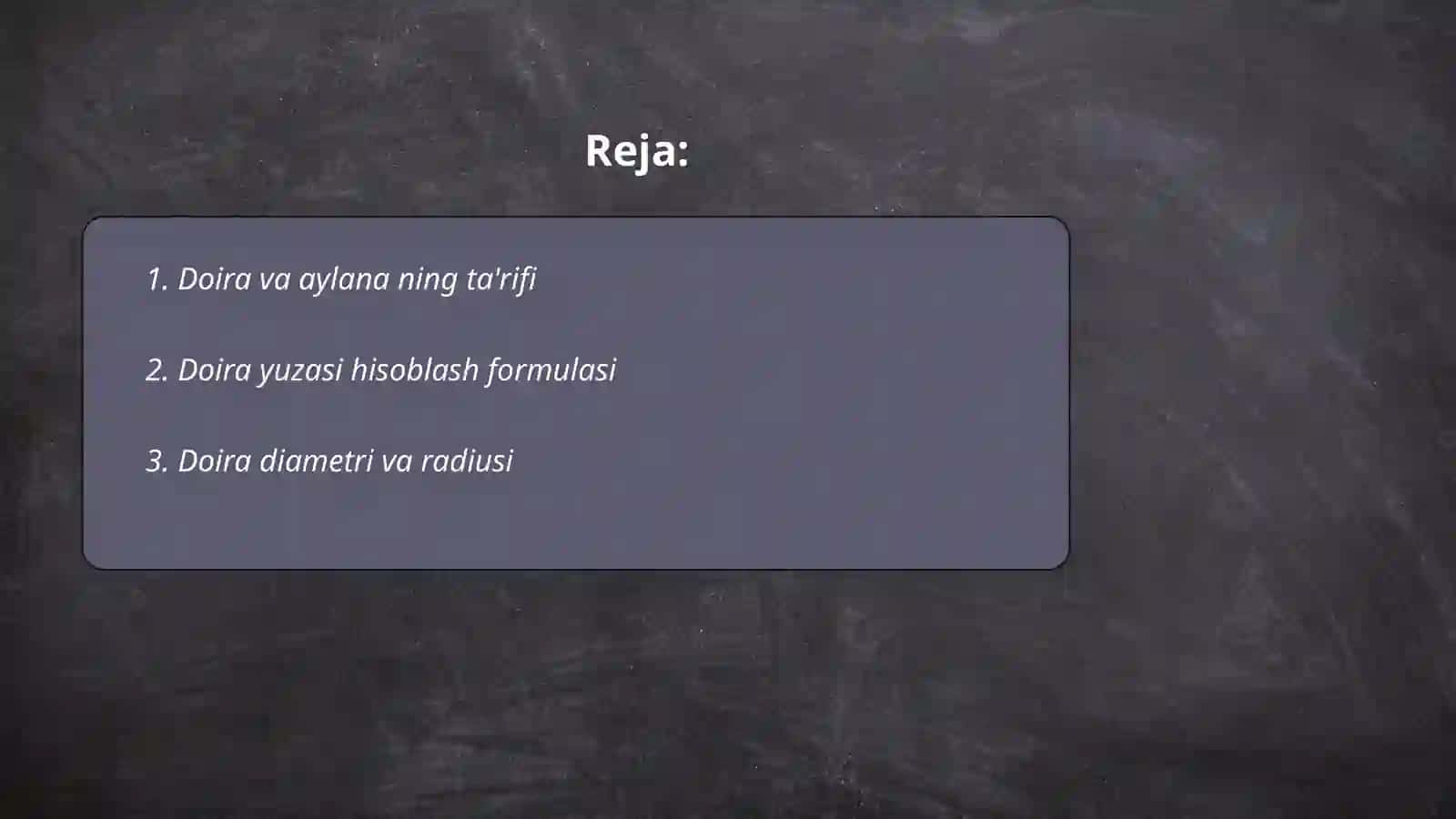 Doira va aylana 2