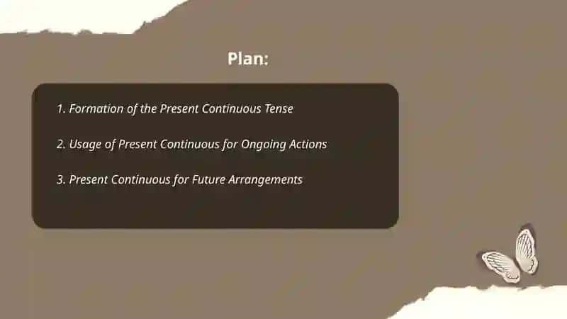 Present continous 2