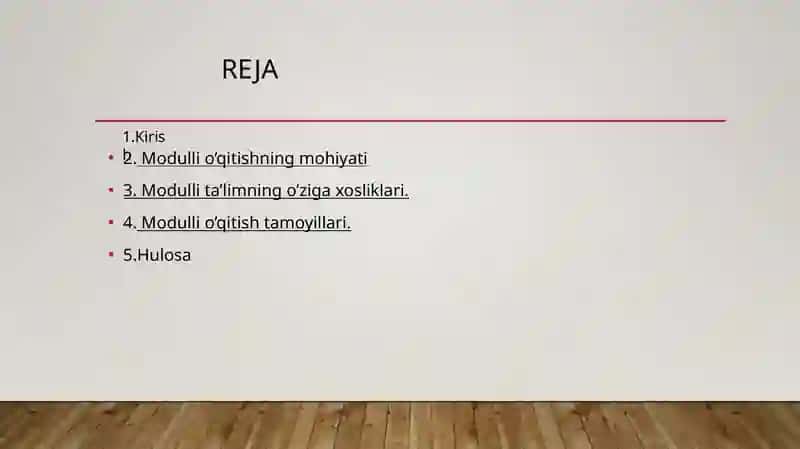 MODULLI TA’LIM TEXNOLOGIYASI 2