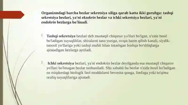Endokirintizimiga ta'sir etuvchi vositalar 2