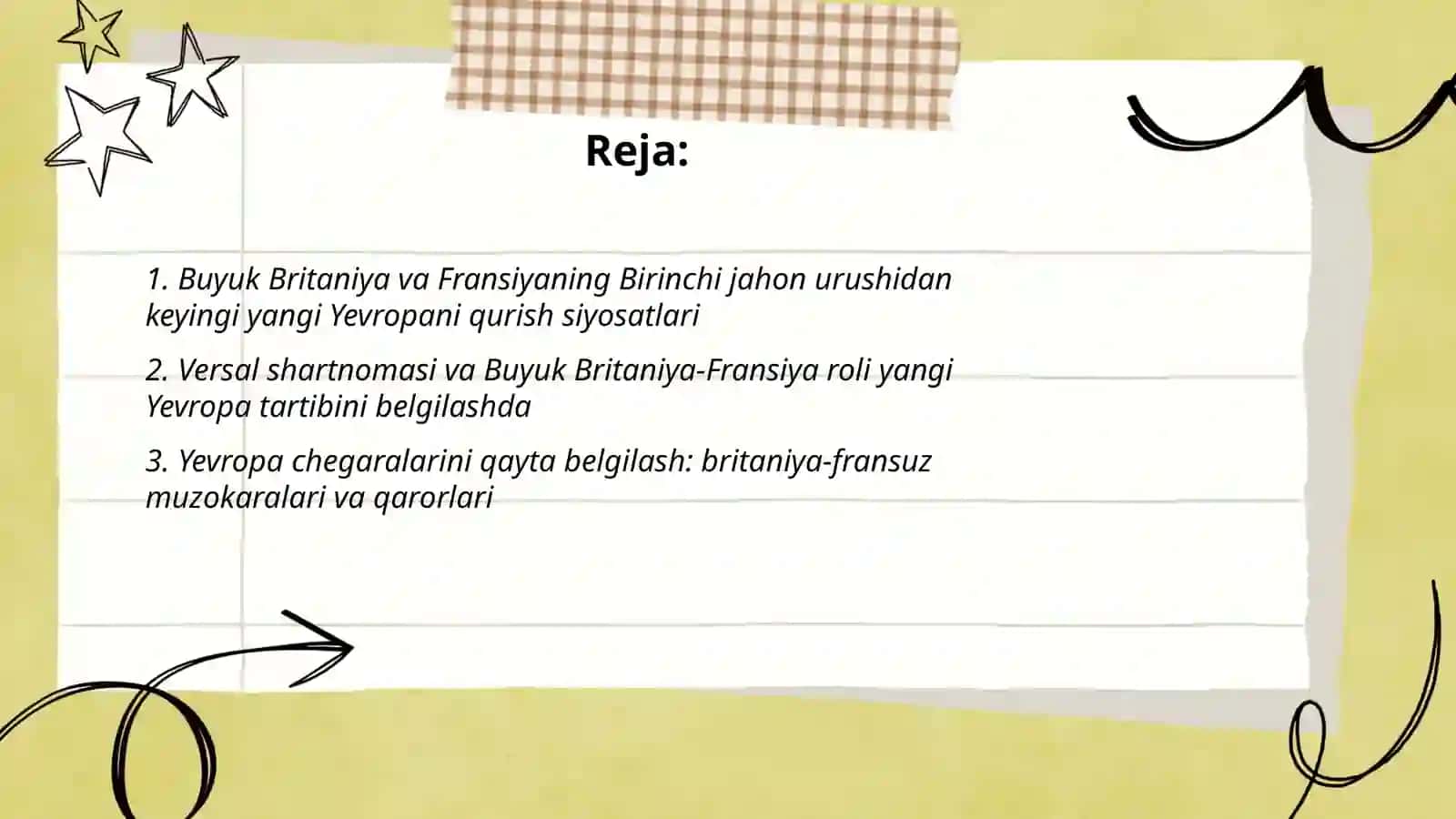 Buyuk Britaniya va Fransiya yangi Yevropani qurishi 2