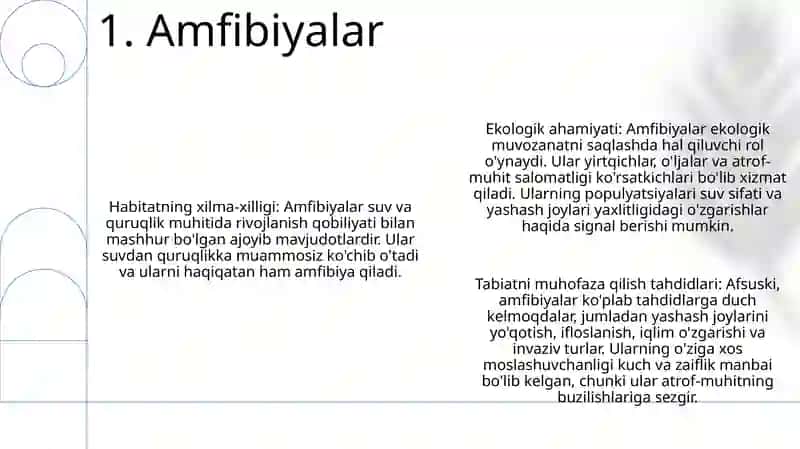 Suvda Ham Quruqlikda Ham Yashovchilar 2