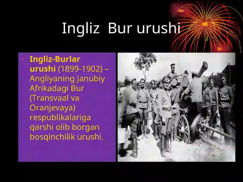 1904-yil Angliya – Fransiya o‘rtasida Antanta bitimi. 2