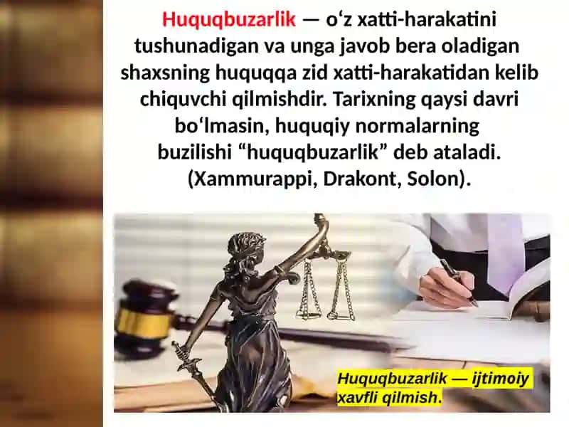 Huquqbuzarlik 2