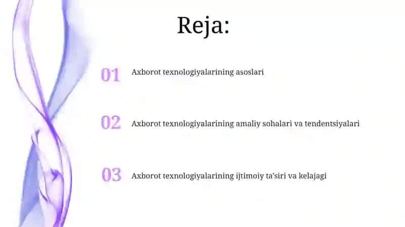 Axborot texnologiyalari 2