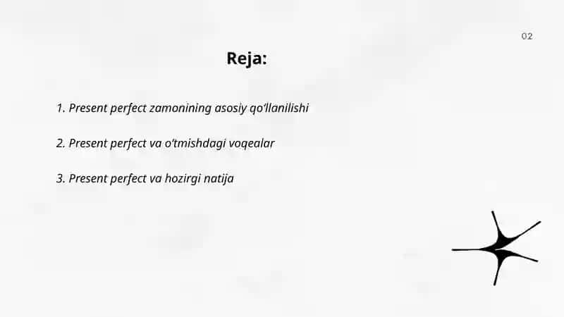 Present perfect 2