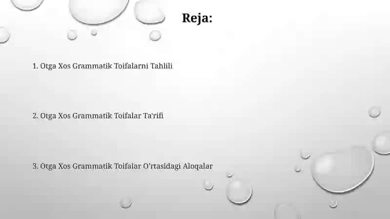 Otga Xos Grammatik Toifalarni Tahlili 2