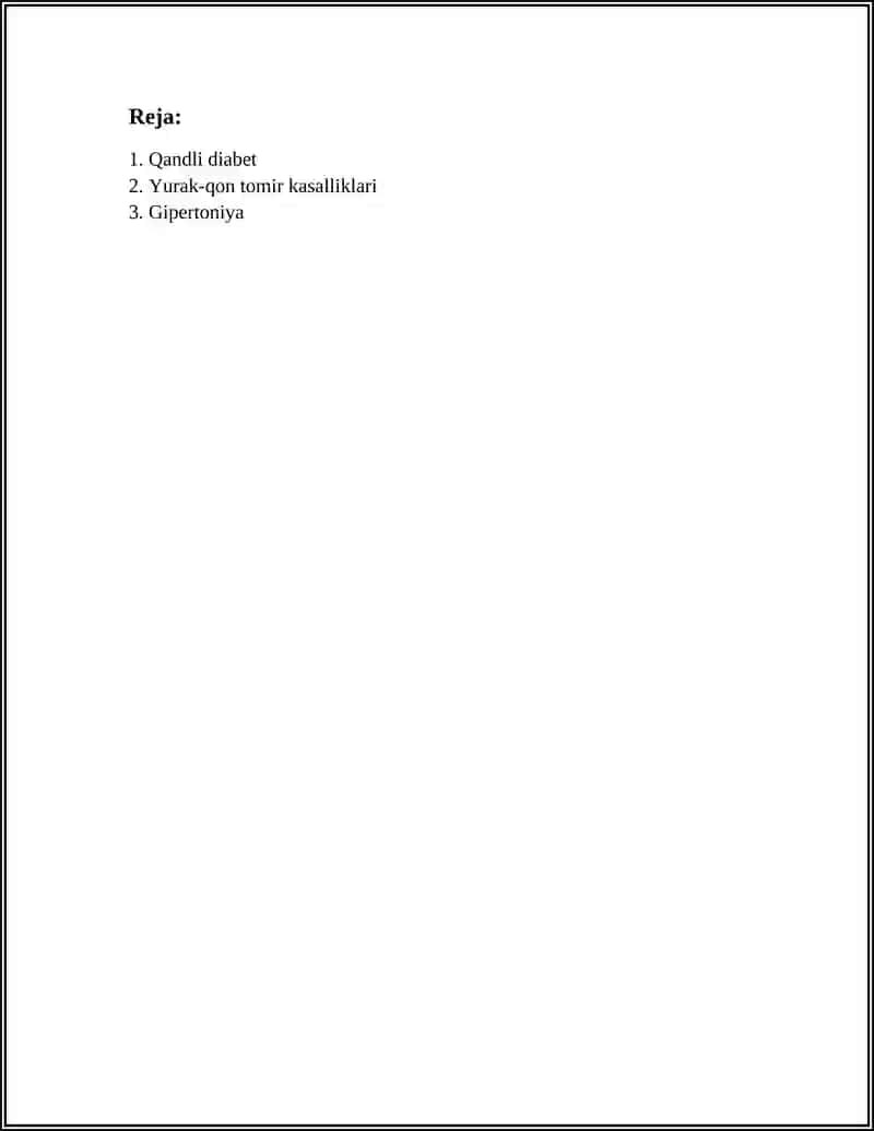 Qandli Diabet 2