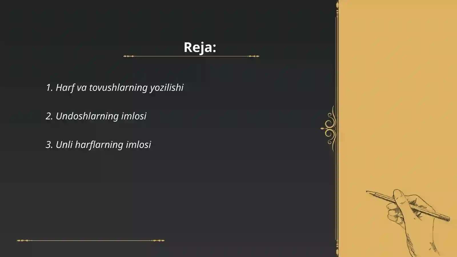 O‘zbek tilining asosiy imlo qoidalari 2